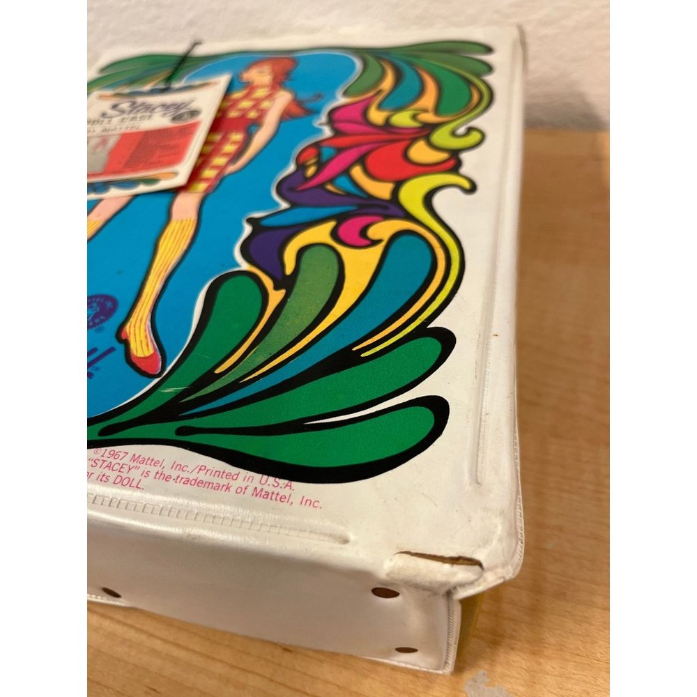 Vintage 1960s 1967 Mattel STACEY Barbie Doll Case Original with Tags - Picture 9 of 10